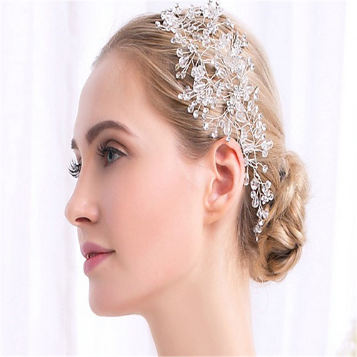 

Хрусталь / Стразы / Сплав Аксессуары для волос с Кристаллы / Crystal / Rhinestone 1 шт. Свадьба Заставка