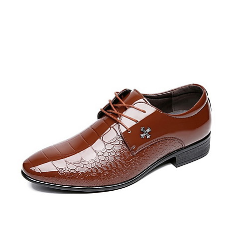 

Men's Comfort Shoes Microfiber Winter Oxfords Black / Brown / Blue