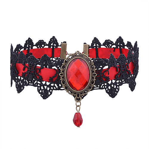 фото Ведьма винтажное ожерелье ретро хэллоуин сплав ожерелья маскарад назначение маскарад вечеринка / коктейль хэллоуин карнавал жен. бижутерия Lightinthebox