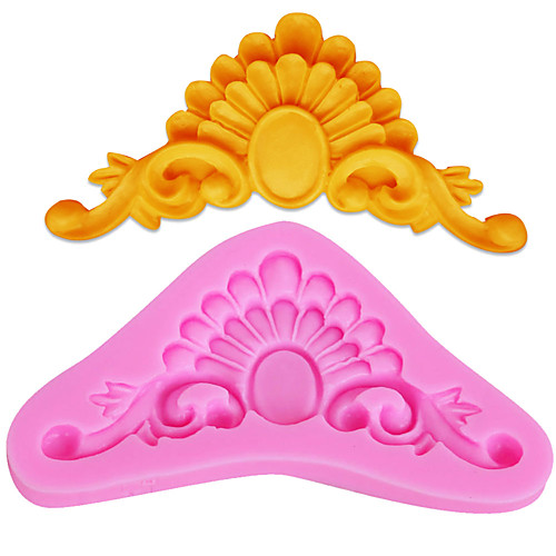 

European Relief Lace Silicone Mold Cake Border Fondant Dessert Mould Baking Tool