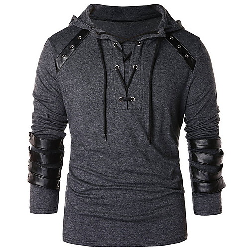 

Men's Daily T-shirt - Solid Colored Black