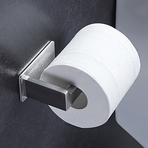 

держатель для туалетной бумаги, матовый никель, держатель для туалетной бумаги из нержавеющей стали и настенное крепление для ванной& кухня, квадратный стиль