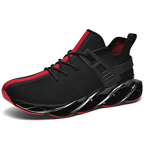 

Men's Comfort Shoes Tissage Volant Spring & Summer / Fall & Winter Casual Athletic Shoes Running Shoes / Walking Shoes Non-slipping Black / Red / Gray