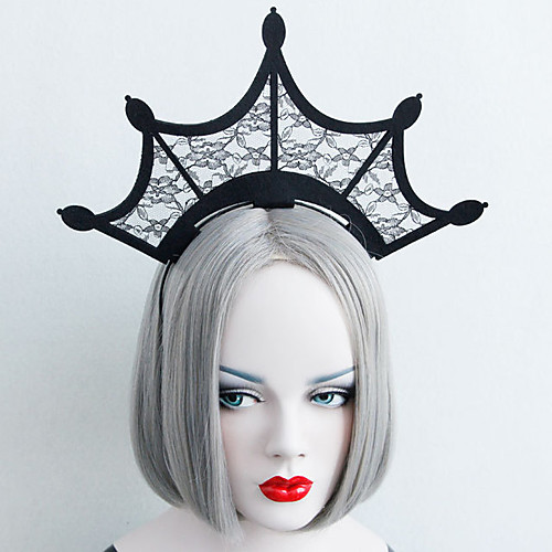 фото Queen daenerys targaryen жен. halloween хэллоуин фестиваль / праздник ткань черный жен. карнавальные костюмы кружева / резинка для волос Lightinthebox