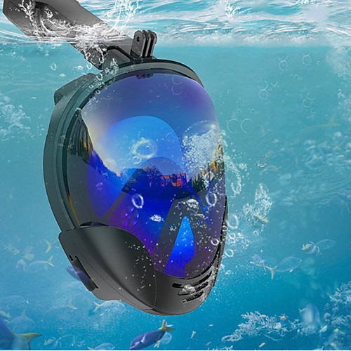 фото Дайвинг маски подводный единое окно - дайвинг силикон - назначение взрослые черный lightinthebox