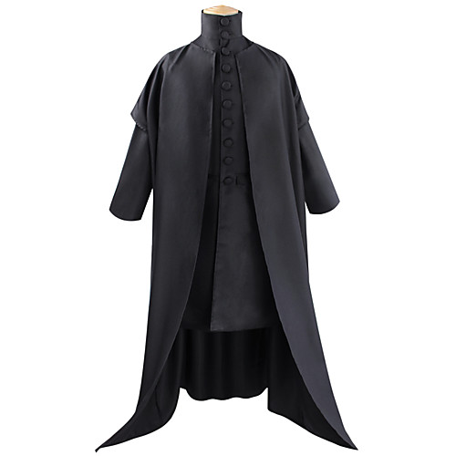 

Magic Harry Outfits Men's Women's Movie Cosplay Halloween Black Coat Top Halloween Carnival Terylene Poly / Cotton Blend / Bell Sleeve