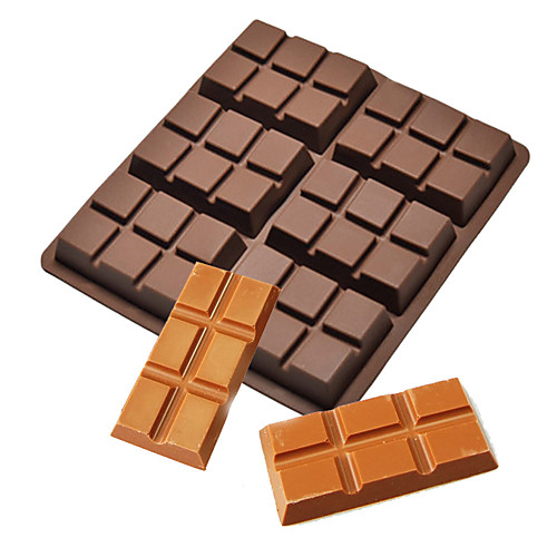 

36-луночный кубик шоколадный батончик силиконовые формы каждый батончик 70 г