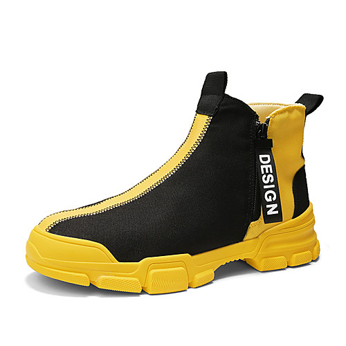 

Муж. Fashion Boots Tissage Volant Весна На каждый день Спортивная обувь Беговая обувь Дышащий Ботинки Лозунг Черно-белый / Черный / Красный / Черный / Желтый