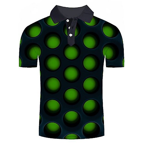 

Men's Daily T-shirt - Polka Dot White