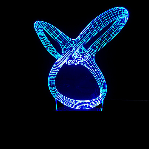 

1 шт. USB Power абстрактного искусства ночные огни красочные сенсорный градиент ночного видения красочные акриловые ночные огни
