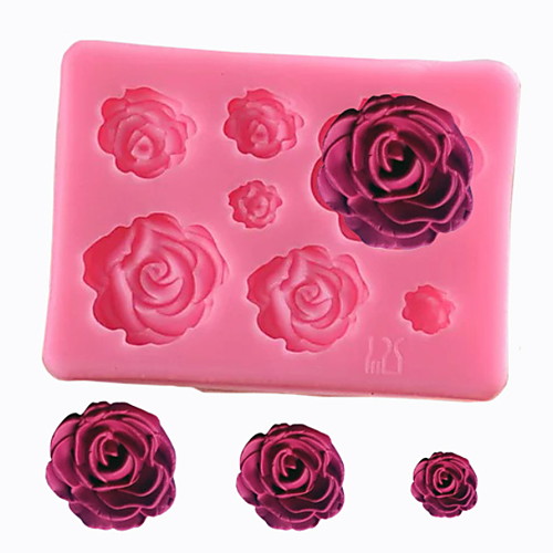 

1 PCS Flower Silicone Chocolate Molds Cake Decorating Molds