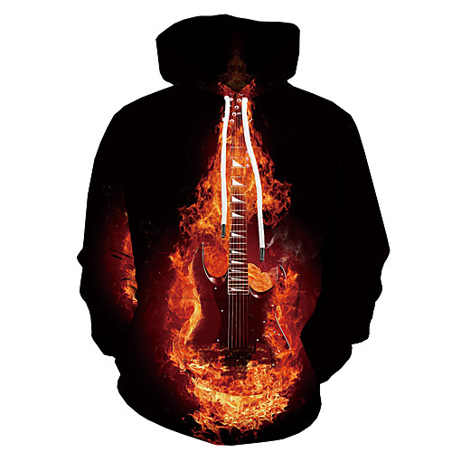 

Men's Casual / Street chic Hoodie - 3D Rainbow US32 / UK32 / EU40
