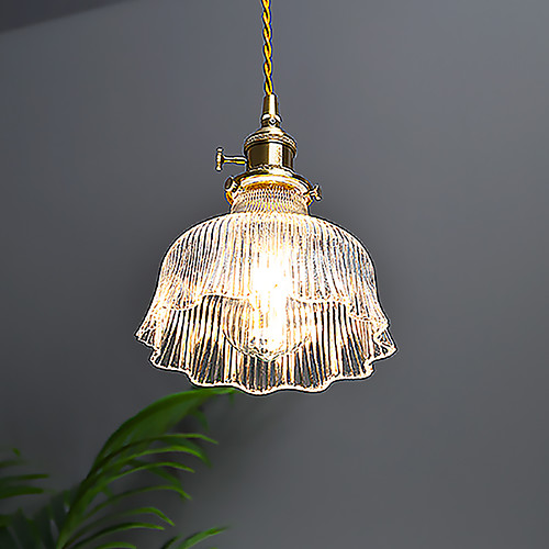 фото Heduo подвесные лампы рассеянное освещение электропокрытие медь стекло 110-120вольт / 220-240вольт Lightinthebox
