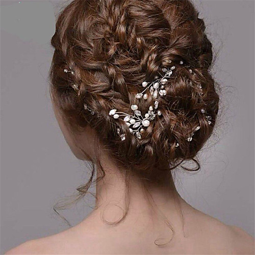 

Сплав с Жемчужная отделка / Crystal / Rhinestone 1 шт. Свадьба Заставка