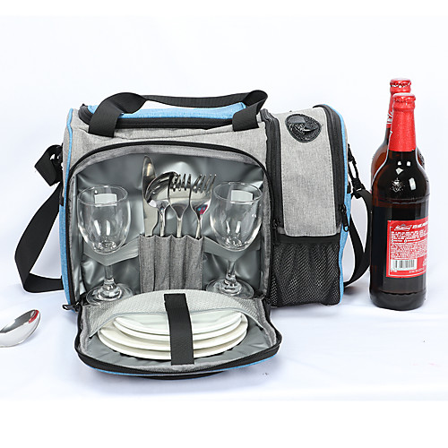 

новый 2019 водонепроницаемый мешок для пикника с изоляцией портативный ткань тепловой сумка-холодильник большой объем хранения сумка для вина