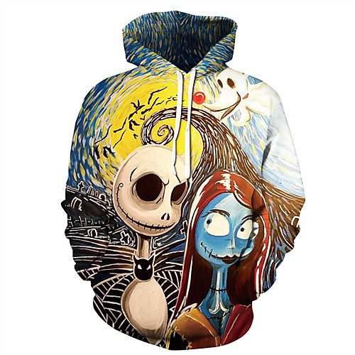

Men's Halloween Hoodie - 3D Rainbow US32 / UK32 / EU40