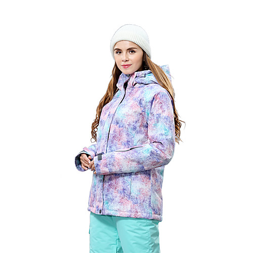 фото Жен. лыжная куртка сохраняет тепло с защитой от ветра прогулки сноубординг зимние виды спорта другое ветровки тёплый топ одежда для катания на лыжах Lightinthebox