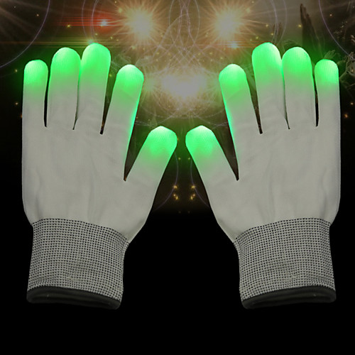 

LED освещение LED перчатки Finger Lights Креатив руки Мерцание Танцы Полиэстер / хлопок Взрослые Все Игрушки Подарок 2 pcs