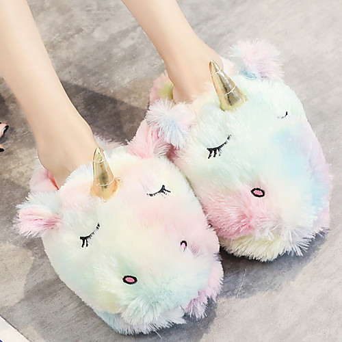 

Women's Slippers House Slippers Casual Sponge Shoes