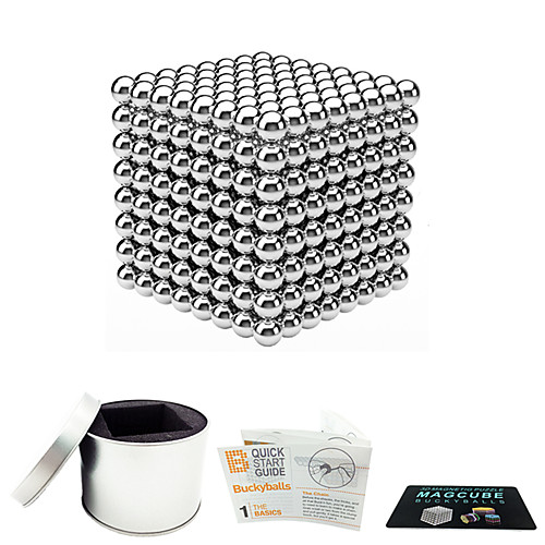 

512 pcs Magnet Toy Magnetic Balls Magnet Toy Super Strong Rare-Earth Magnets Magnetic Stress and Anxiety Relief Relieves ADD, ADHD, Anxiety, Autism Novelty Teenager / Adults' All Toy Gift