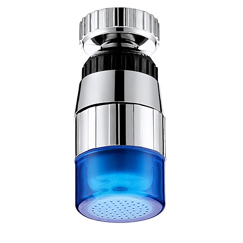 

7 цвет светодиода изменяя датчик температуры свечения душ поток воды кран для кухни ванной