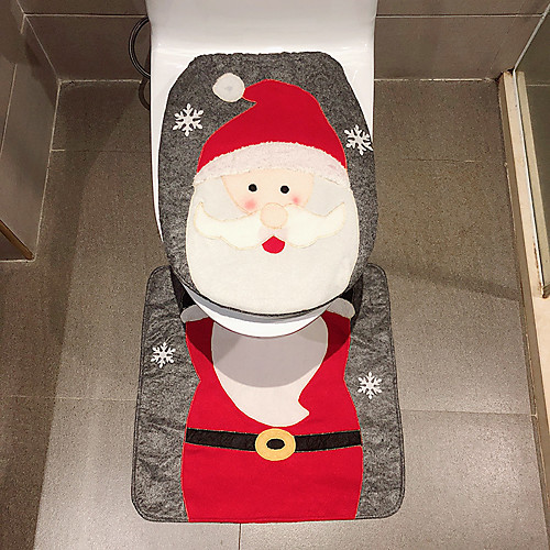 

новогоднее украшение туалетный набор ванная комната творческий набор одеваются из двух частей рождественские украшения