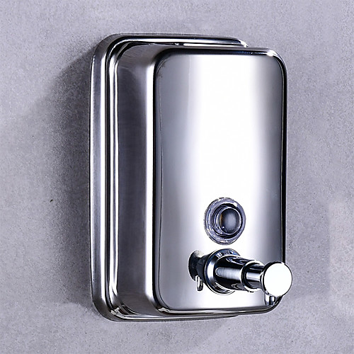 

Wall Mounted Hand Sanitizer Machine Soap Dispenser Press Stainless steel 500 ml Building Entrance Necessary