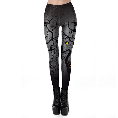 

Pants Pumpkin Adults' Cosplay Costumes Women's Black Pumpkin Halloween
