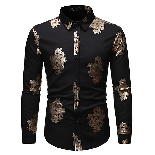 

Men's Daily Shirt - Geometric Black / Long Sleeve