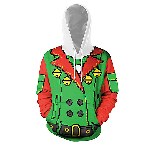 

Men's Street chic / Christmas Hoodie - Print Red US32 / UK32 / EU40
