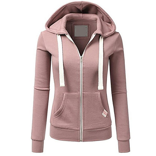 

Women's Basic Hoodie - Solid Colored Black S