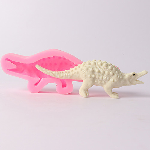

Dinosaur Shape Design Food-Grade Silicone Mold 3D Fondant Mold Cake Decoration Chocolate Mold Silicone Baking Tool