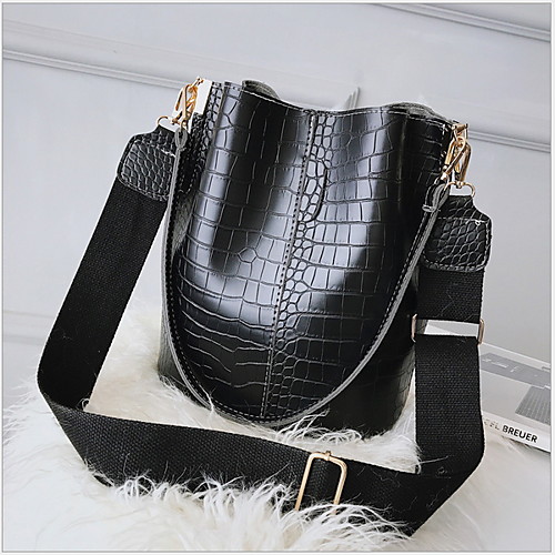 

Women's PU Top Handle Bag Solid Color Black / Green / Coffee