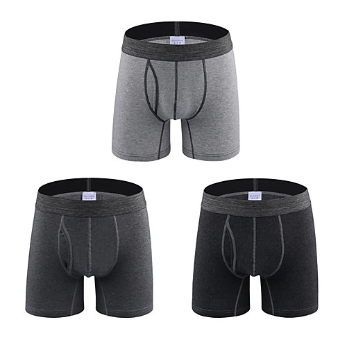 

Compression Shorts Boxer Brief Bottoms Quick Dry Breathability Wearable Comfortable Autumn / Fall Spring Cotton Camping / Hiking Camping / Hiking / Caving Traveling Dark Grey GrayWhite BrownGray