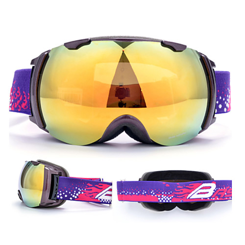 фото Basto лыжные очки для водонепроницаемость уф-защита регулируемый размер anti-fog lightinthebox