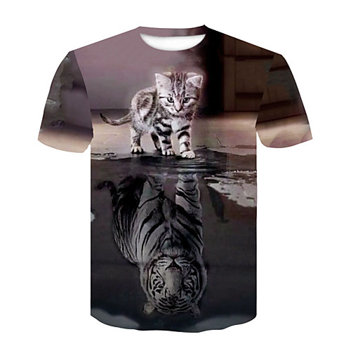 

Men's Daily T-shirt - 3D Brown