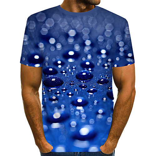 

Men's Daily Sports T-shirt - 3D / Animal Blue