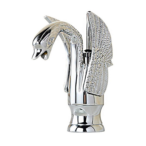 

Bathroom Sink Faucet - Widespread Electroplated Free Standing Single Handle One HoleBath Taps