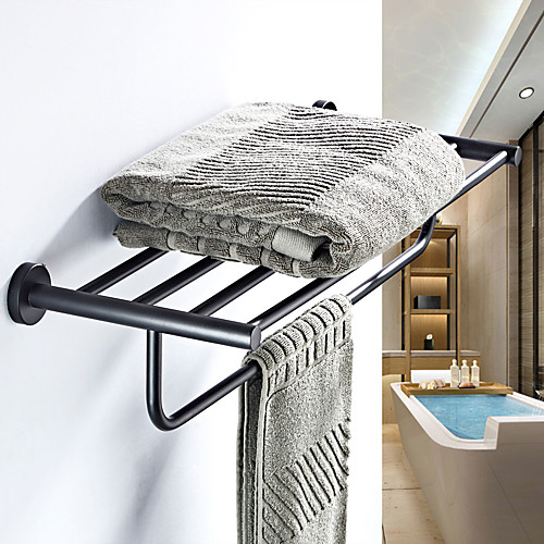 

Держатель для полотенец Новый дизайн Modern Латунь 1шт - Ванная комната / Гостиничная ванна Двуспальный комплект (Ш 200 x Д 200 см) На стену