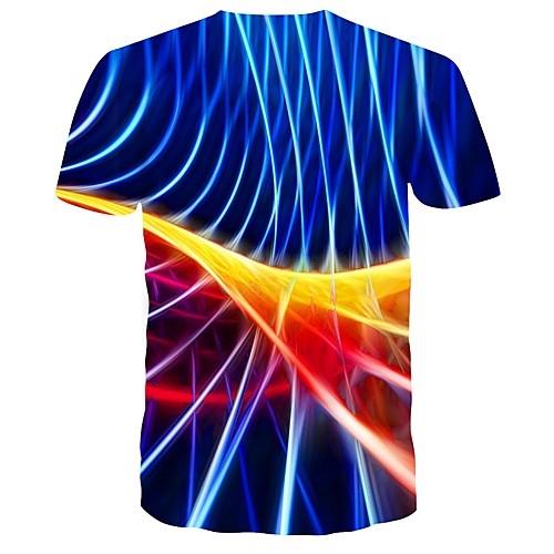 

Men's Daily T-shirt - 3D Blue