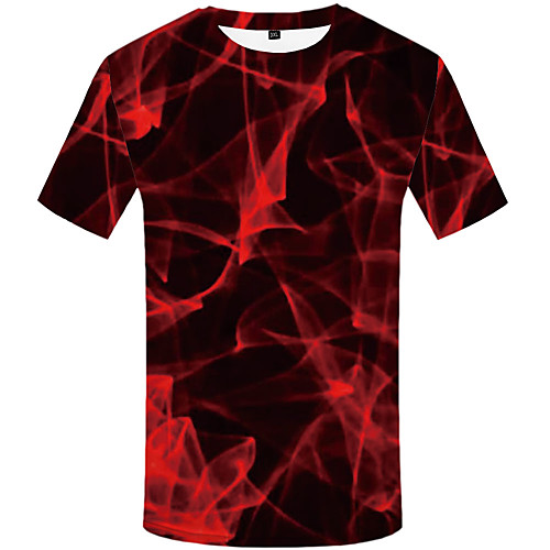 

Men's Daily Basic T-shirt - 3D Red