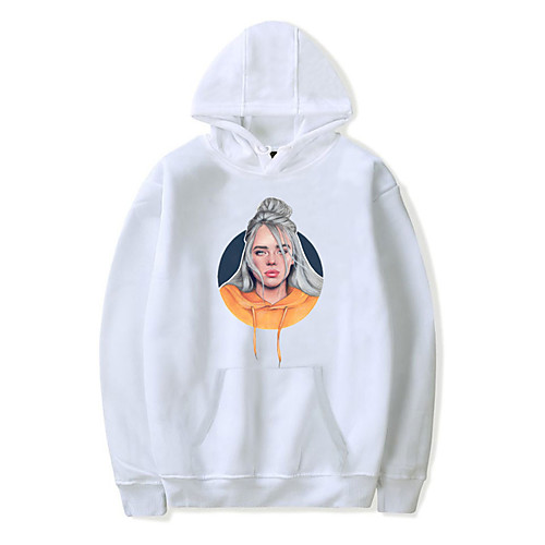 

Inspired by Cosplay Billie Eilish Cosplay Costume Hoodie Pure Cotton Print Printing Fancy Hoodie For Men's / Women's