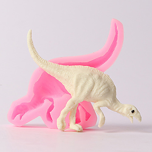 

Dinosaur Shape Design Food-Grade Silicone Mold 3D Fondant Mold Cake Decoration Chocolate Mold Silicone Baking Tool