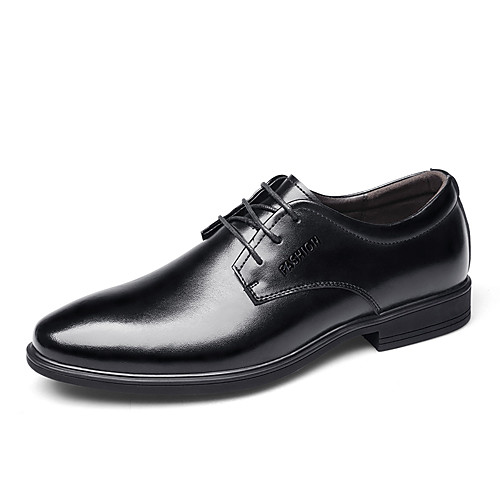 

Men's Formal Shoes Leather Spring & Summer / Fall & Winter Vintage / British Oxfords Non-slipping Black / Brown