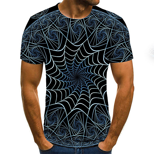 

Men's Daily T-shirt - 3D Print Black