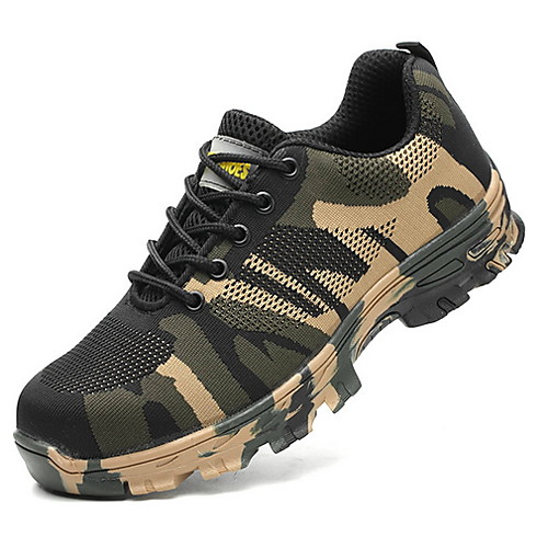 

Men's Comfort Shoes PU Fall & Winter Athletic Shoes Running Shoes Camouflage Green / Blue