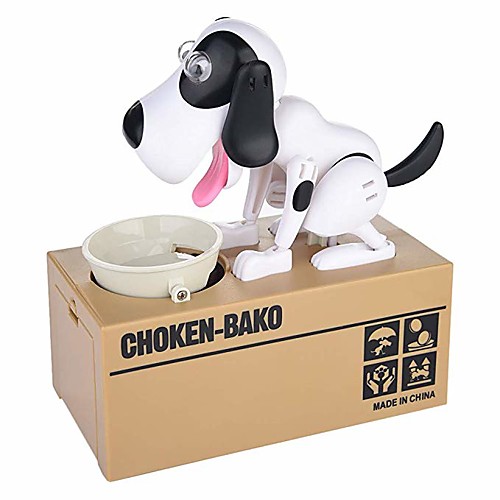 

Choken Bako Bank Piggy Bank / Money Bank Saving Money Box Novelty Dog ABS 1 pcs Kid's Adults' Boys' Girls' Toy Gift / Munching Toy