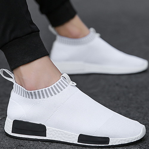 

Men's Comfort Shoes Rubber Spring & Summer Sneakers Black / White / Red