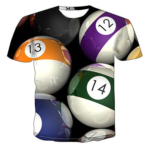 

Men's Daily T-shirt - 3D Rainbow
