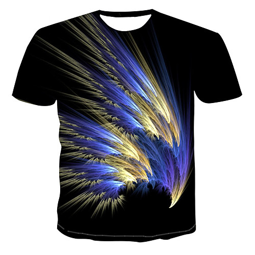 

Men's Daily T-shirt - 3D Print Black
